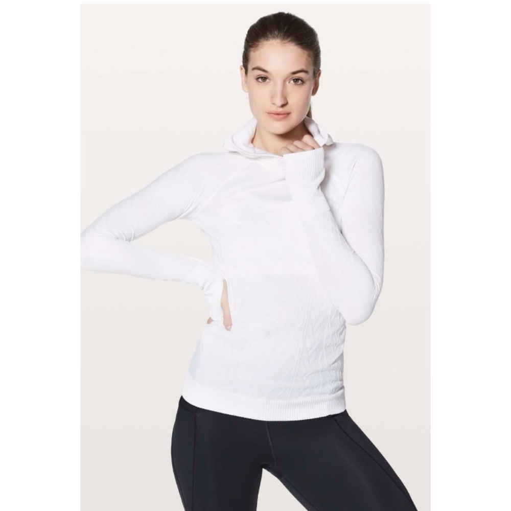 Lululemon Athletica White Hoodie